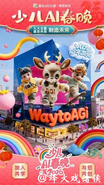 聚AI之光，燃好奇之火：150名少年跨越40城共创首届少儿AI春晚